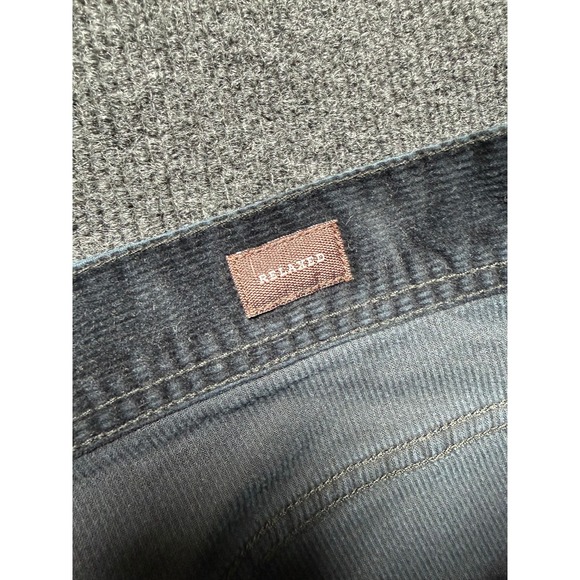 Alesbury Corduroy Relaxed Straight Pants Mens 35x30 Black - Picture 5 of 10